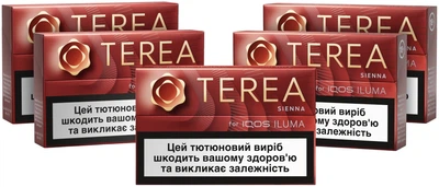 Мініблок стіків для нагрівання тютюну TEREA Sienna 5 пачок (7622100425083_n)