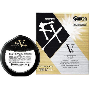 Краплі для очей з таурином освіжаючі Sante FX V Gold+ Gold ІС5+ 12 мл