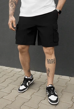 Мужские Шорты Стаф Черные Карго Staff Cargo Sav Black M (389522)