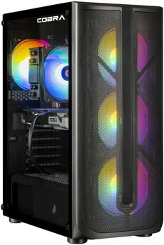 Компьютер COBRA Advanced (A55.32.S10.55.23115) Black -- AMD Ryzen 5 5500 / RAM 32 ГБ / SSD 1 ТБ / nVidia GeForce RTX 5050, 8 ГБ