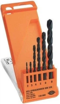 Zestaw wierteł do metalu Hawera HSS-R 6 szt (4014468007354)
