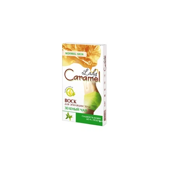 Віск для депіляції Caramel Зелений чай для тіла 16 шт. (4823015923210)