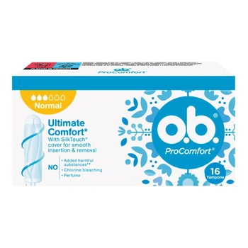 Тампони o.b. ProComfort Normal 16 шт. (3574660234282)