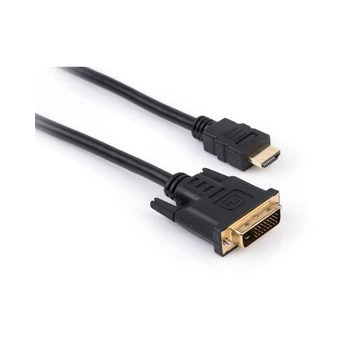 Кабель мультимедійний HDMI to DVI 24+1 5.0m Vinga (VCPHDMIDVI5)