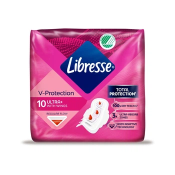 Гігієнічні прокладки Libresse Ultra Normal Soft 10 шт (7310790088731)