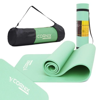 Коврик спортивный Cornix NBR 183 x 61 x 1 cм для йоги и фитнеса XR-0491 Light Green
