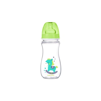 Пляшечка для годування Canpol babies Easystart Кольорові звірята 300 мл Бірюзова (35/204)