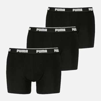 Набір трусів боксерів чоловічих бавовняних Puma 94713003 M 3 шт Чорний (8720245965088)