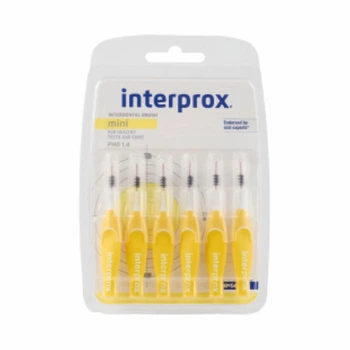 Щітка міжзубна INTERPROX 4G розмір 1.4 мм MINI 6 шт