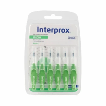 Щітка міжзубна INTERPROX 4G розмір 1,1 мм MICRO 6 шт