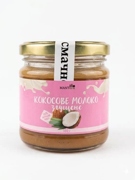 Згущене кокосове молоко 180г Manteca