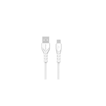 Дата кабель USB 2.0 AM to Lightning 3A white Proda (PD-B47i-WHT)