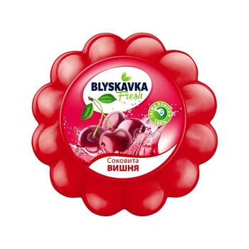 Освіжувач повітря Blyskavka Fresh Гелевий Соковита вишня 150 мл (4820214190627)