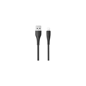 Дата кабель USB 2.0 AM to Lightning PD-B85a Black Proda (PD-B85i-BK)