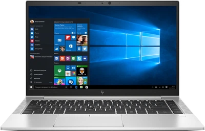 Ноутбук HP EliteBook 845 G7 (2AHEB84514RP5516/256SSLV) Natural Silver Factory Refurbished (Grade A) / 14" IPS Full HD / AMD Ryzen 5 PRO 4650U / RAM 16 ГБ / SSD 256 ГБ / Windows / Подсветка клавиатуры