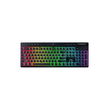 Клавіатура Razer BlackWidow V4 Low-Profile Wireless/Bluetooth/USB Orange switch UA Black (RZ03-05270800-R3M1)