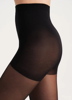 Класичні коригуючі жіночі колготки Giulia SOFT MODELLING 40 4 Black-nero