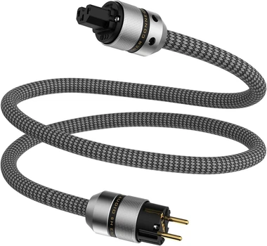 Кабель питания для аудиоаппатуры Tertullullus HiFi High End C15 с разъемами Schuko 1м