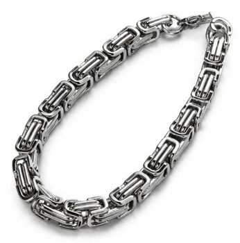 Чоловічий браслет Steel Rage Byzantium із хірургічної сталі 23 см Сріблястий