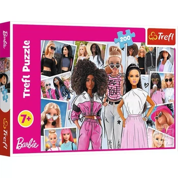 Пазли Trefl Barbie У світі Барбі 200 ел (13301)