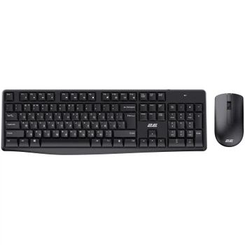 Комплект 2E MK390 Wireless UA Black (2E-MK390MWB_UA)