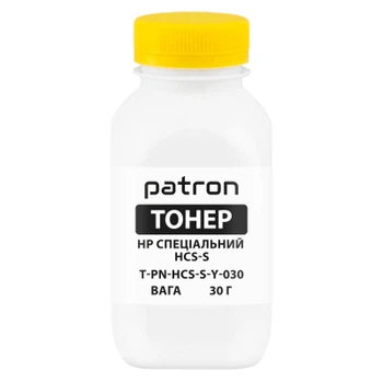 Тонер HP CLJ Pro 4203/4303/Canon 069/MF1333C, Special 30g, Yellow Patron (PN-HCS-S-Y-030)