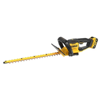 Кусторез DeWALT аккумуляторный, 18V, нож 55 см, до 19 мм, 5Ah (DCMHT562P1)