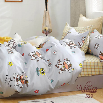Комплект постільної білизни Viluta підліток Satin Twill 529 100% бавовна