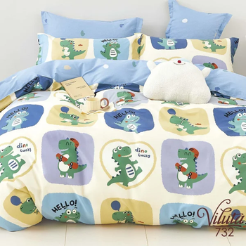 Комплект постільної білизни Viluta підліток Satin Twill 732 100% бавовна
