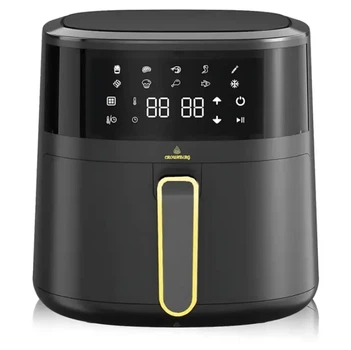 Електрична фритюрниця Crownberg CB-5550 електричний аерогриль для смаження без масла 2000Вт мультипіч