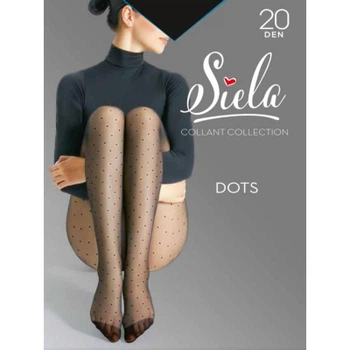 Колготы Siela Collant Dots Small 20 Den Nero - 2 (4823102986852)