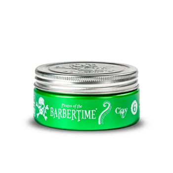 Професійна глиняна помада для волосся Barbertime Clay Matte Pomade 150 мл