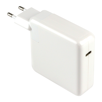 Мережевий зарядний пристрій 96 Вт USB-C PD для Macbook білий полікарбонат