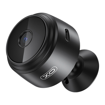 Мини смарт камера 480P 150 mAh Wi-Fi Bluetooth ABS черный XO CR12 для видеонаблюдения