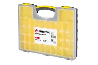 Органайзер Intertool 16.5" 420 х 335 х 62 мм (BX-4009)