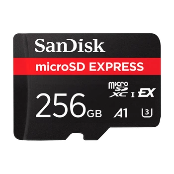 Карта памяти SanDisk 256GB microSDXC class 10 UHS-I U3 A1 Express (SDSQXFN-256G-GN4NN)