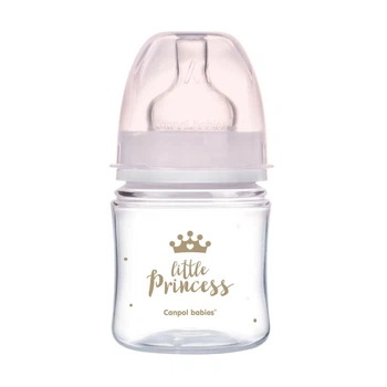 Бутылка антиколиковая детская Easystart Royal baby Canpol babies 35/233 Розовый shop (5901691844407)