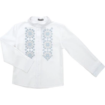 Рубашка детская Brilliant с вишивкой Обериг (24113-116B-white) Brilliant 24113-116B-white 1045624