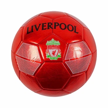 Футбольный мяч №5, мягкий PVC, 330–350 г, Liverpool, красный, C 62411-1
