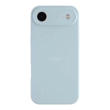 Чохол Silicone Case Full Size with Frame для iPhone 17 Air 58.Sky Blue
