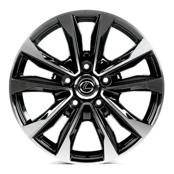 Литые диски Replica Lexus (LX869) R21 W8.5 PCD5x150 ET54 DIA110.1 (black machined face)