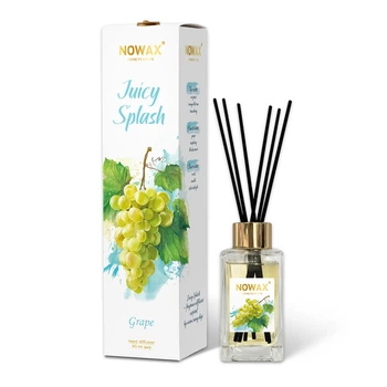 Аромадифузор з паличками Nowax Juicy Splash - Grapes 90мл