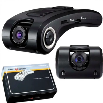 Автомобильный видеорегистратор с GPS 1 камера FullHD 1920x1080 угол обзора 160° черный