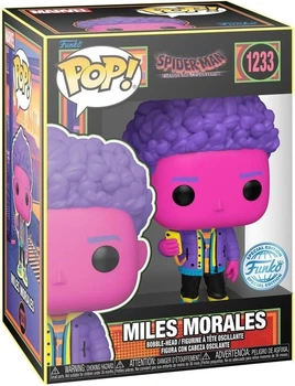 Фигурка Майлз Моралес (Blacklight) — Funko Pop! MARVEL: SPIDER-MAN ACROSS THE SPIDER-VERSE — MILES MORALES (EXCLUSIVE) #1233