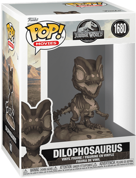Фигурка Дилофозавр (Окаменелость) — Funko Pop! Movies: JURASSIC WORLD — DILOPHOSAURUS (FOSSIL) #1680