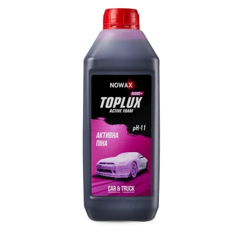 Активна піна-концентрат для безконтактної мийки Nowax Toplux Nano+Active Foam 1 л (NX01143)