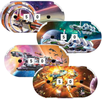 Dodatek do gry IUVI Games Star Realms: Rise of Empire - 4 Liczniki (5906700248436)