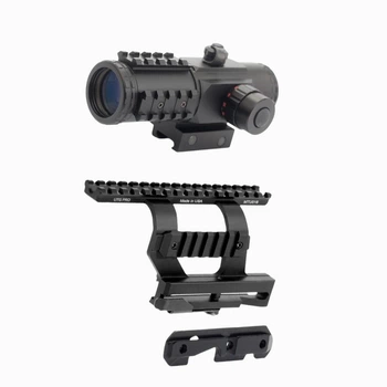 Коліматорний приціл SIGHT-PRO PTS2 3x30 + Швидкознімний бічний кронштейн з ластівчиним хвостом Leapers HDSYR_10200