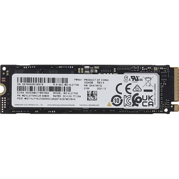 SSD накопичувач M.2 PCI-E 4.0 (2280) 1TB Samsung PM9A1 (MZVL21T0HCLR-00B00) OEM