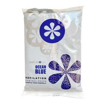 Пленочный воск в гранулах Simple Use Film Wax Ocean Blue Голубой океан 800 г